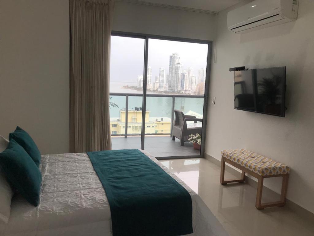 Lago Y Mar Apartamentos Cartagena Eksteriør billede
